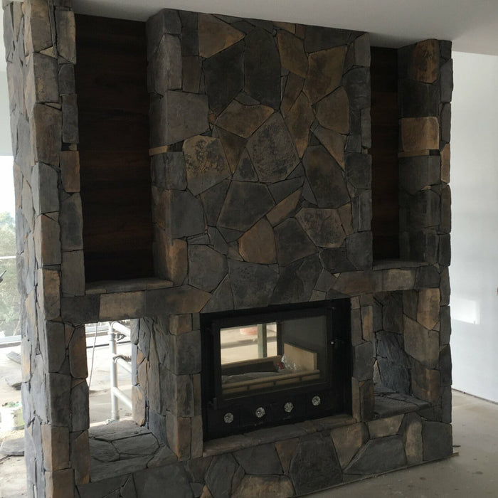 Veneer Stone Arctic Collection Bluestone Corners [2 Linear Metres per Box]