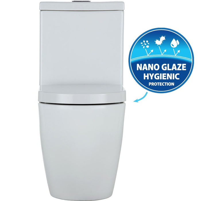 Fienza Empire S-Trap 90-160 BTW Toilet Suite 4-Star (4.5L/3L)