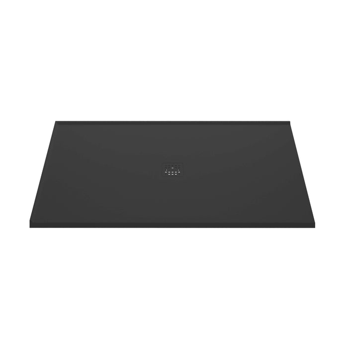 Domus Living 912x1216 Pietra Nero Shower Floor - 2 Lips - Left Corner