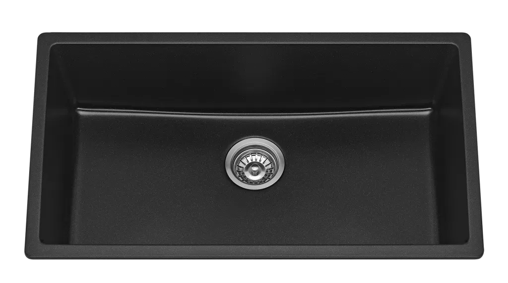 Bella Vista Fomos Sink 790 x 460mm - Single Bowl Black