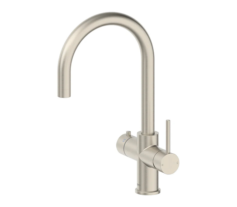 Peppy Taps 4 in 1 - Boiling, Chilled Brushed Nickel