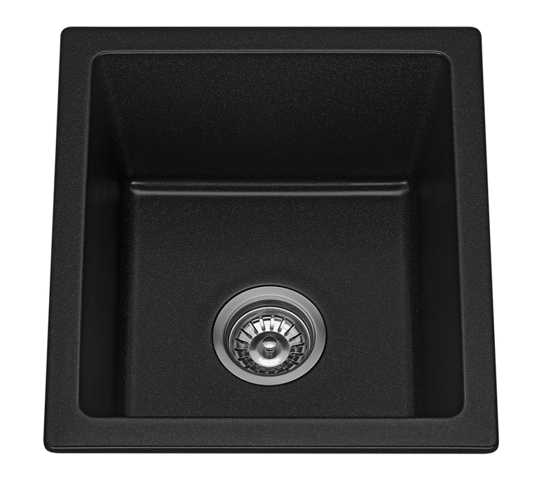 Bella Vista Fomos Sink 460 x 410mm Black