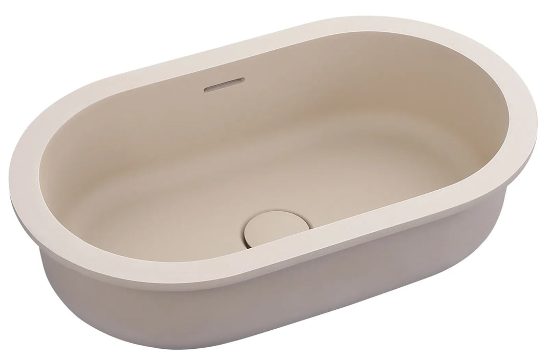 Bella Vista Doros Undermount Basin 530 x 320 x 168mm Latte