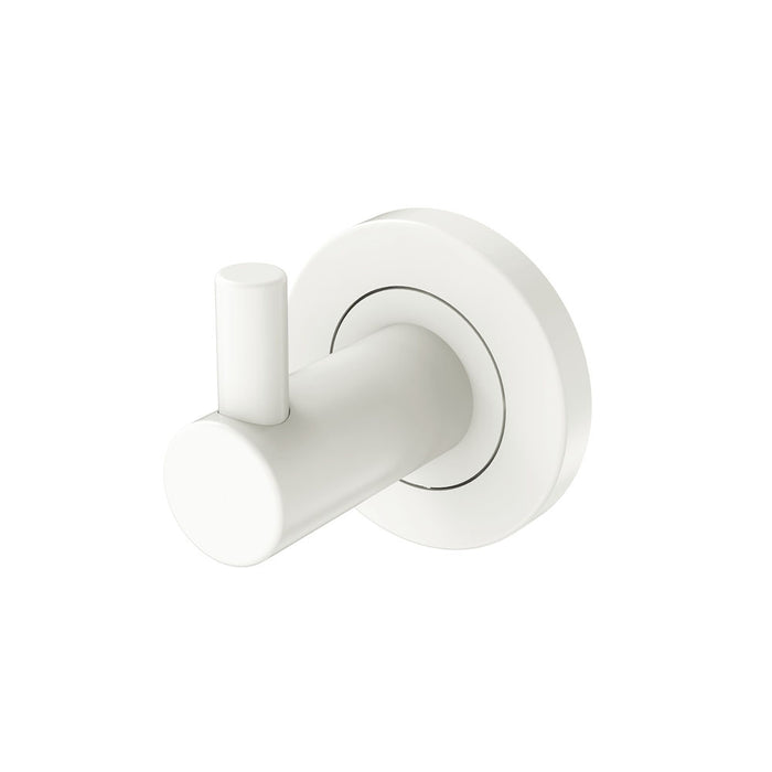 Fienza Kaya Single Robe Hook Matte White