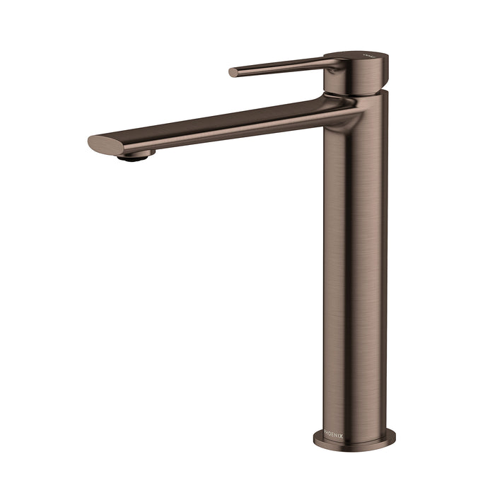 Phoenix Vask Vessel Mixer Brushed Bronze