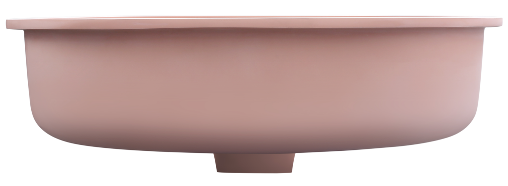 Bella Vista Doros Undermount Basin 530 x 320 x 168mm Rose