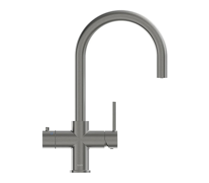 Peppy Taps 4 in 1 - Boiling, Chilled Gun Metal Grey
