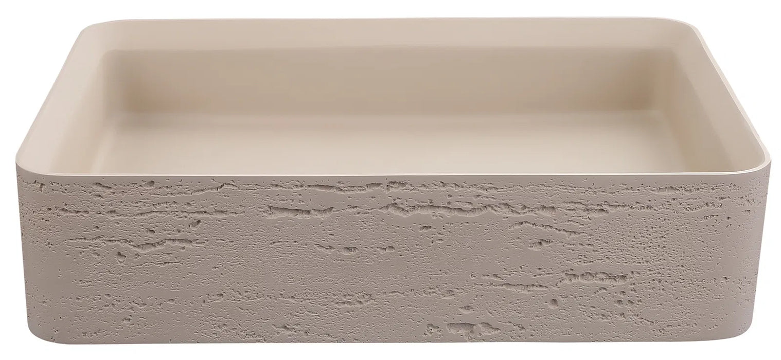 Bella Vista Astera Basin 500 x 360 x 120mm Latte