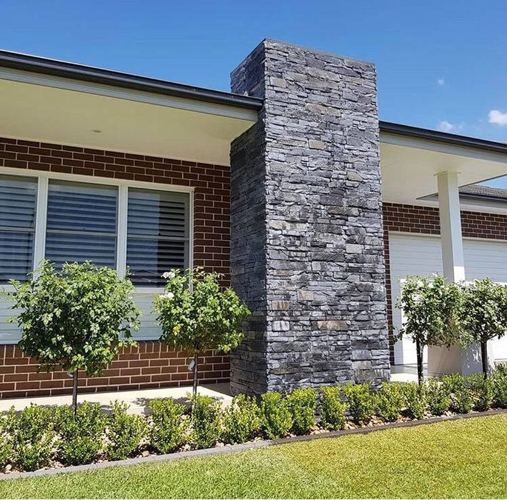 Veneer Stone Ledgestone Collection Slate [0.55m2 per Box]