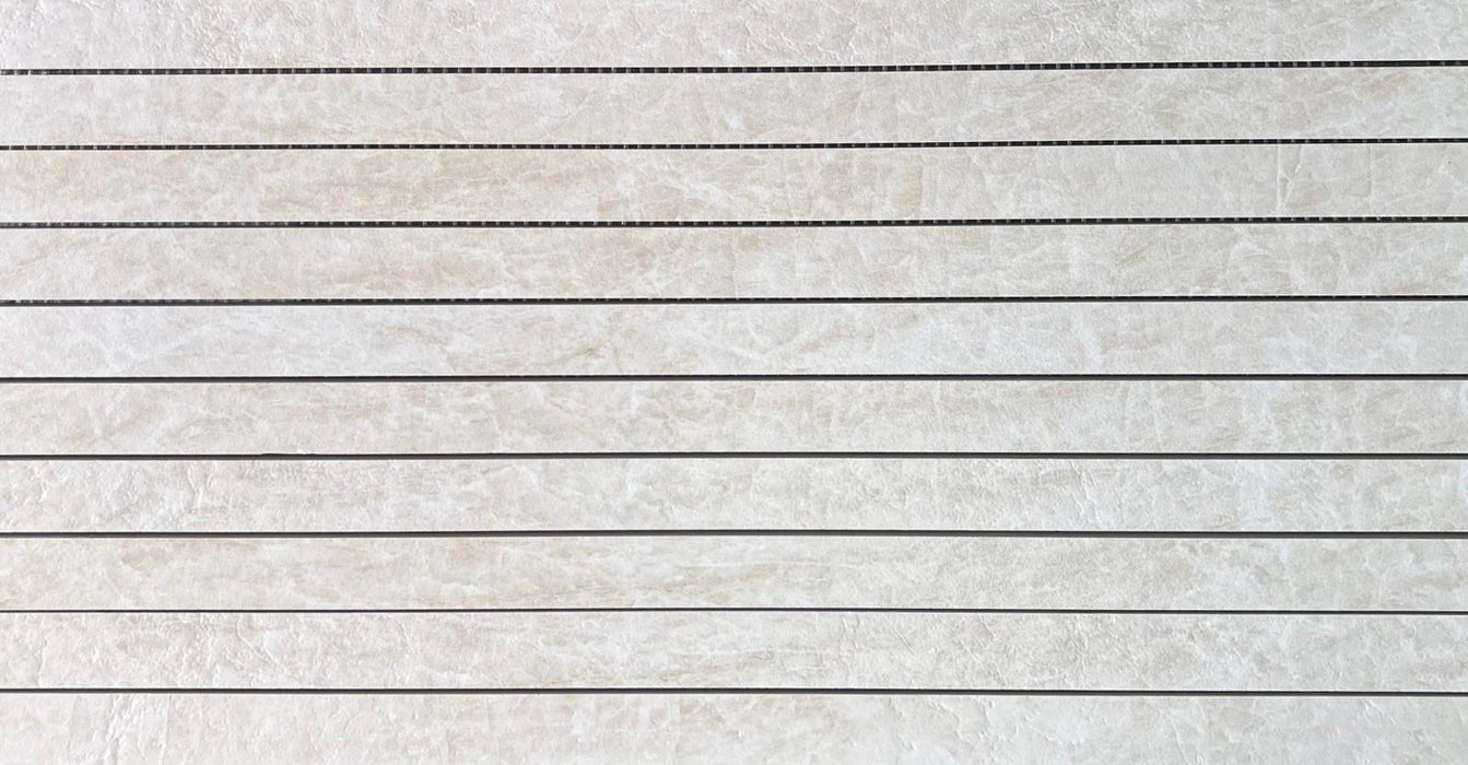 300x600 Dourada Taj Mahal Silk Finish Linea Slats 28x600 Stone Look Porcelain Tile [1.44m2]
