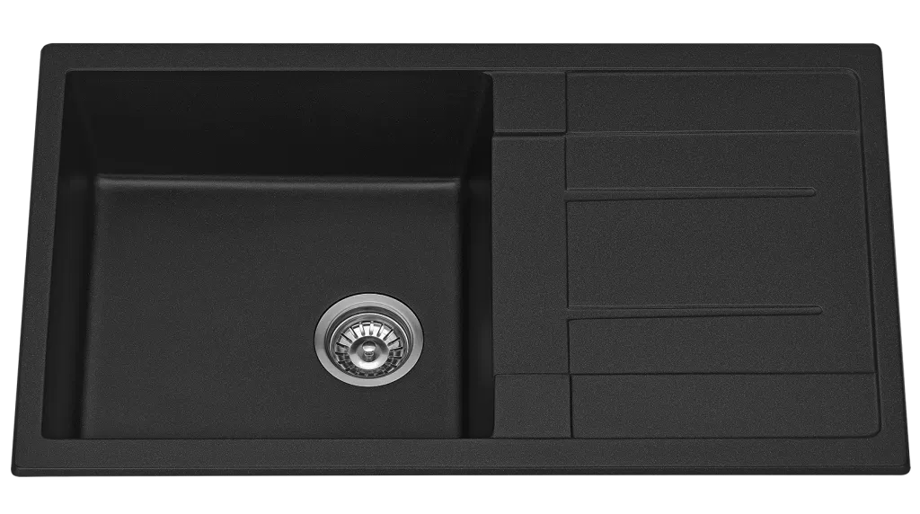 Bella Vista Fomos Sink 860 x 500mm Black