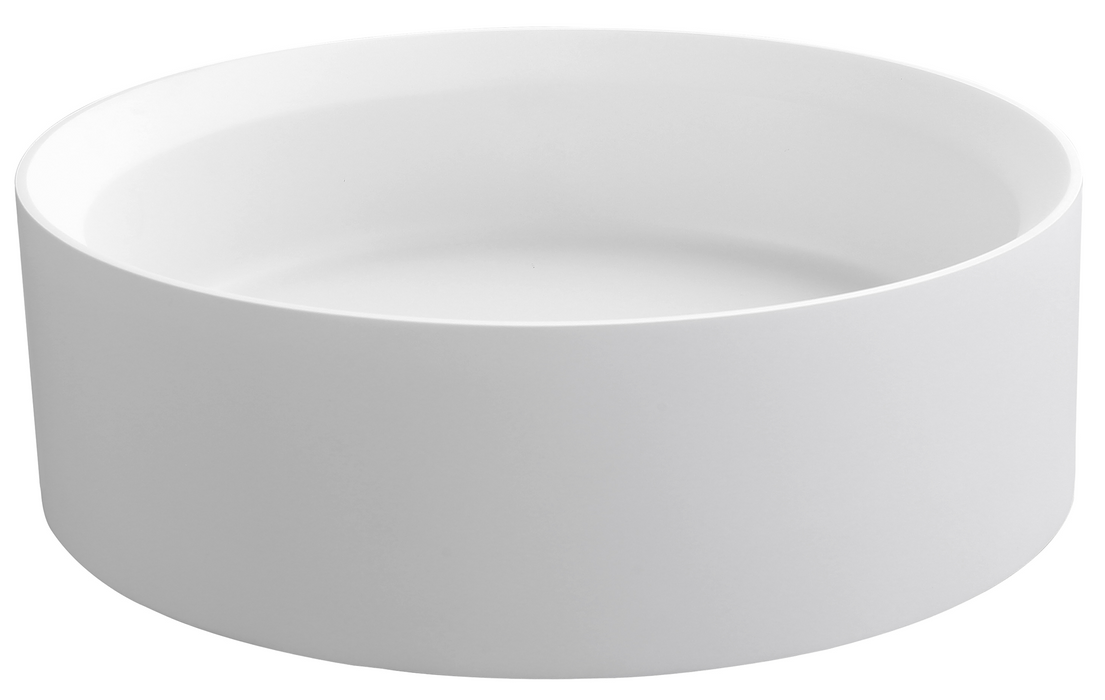 Bella Vista Thyra Basin 380 x 380 x 125mm Matte White