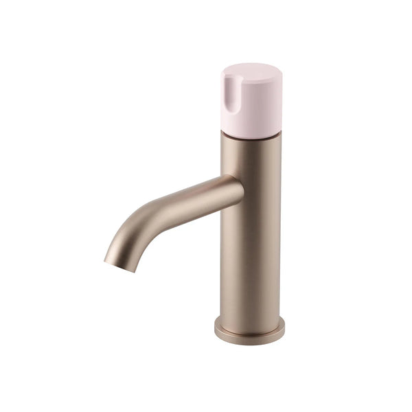 Meir X Nood Co. Alchemy Progressive Basin Mixer Champagne / Lilly Pilly