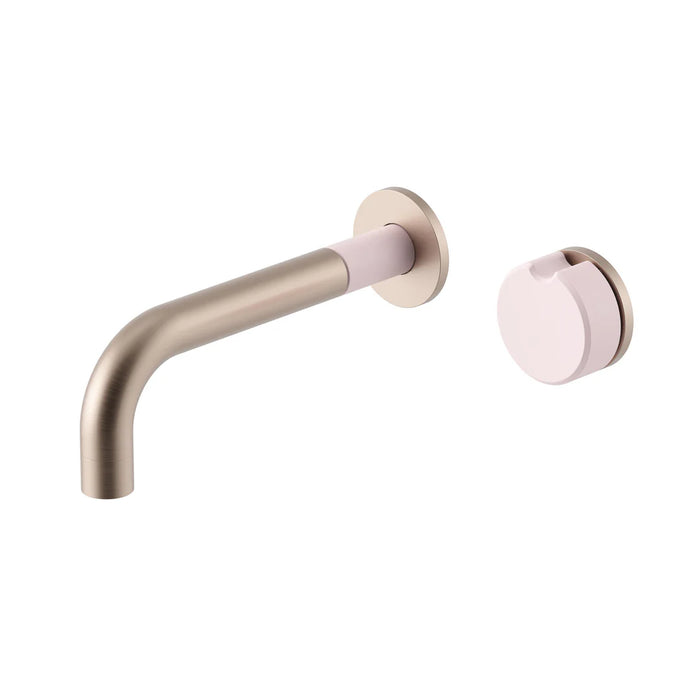 Meir X Nood Co. Alchemy Progressive Combination Wall Mixer Champagne / Lilly Pilly