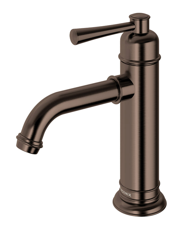 Phoenix Cromford Basin Mixer, Brushed Bronze (Lead-Free)