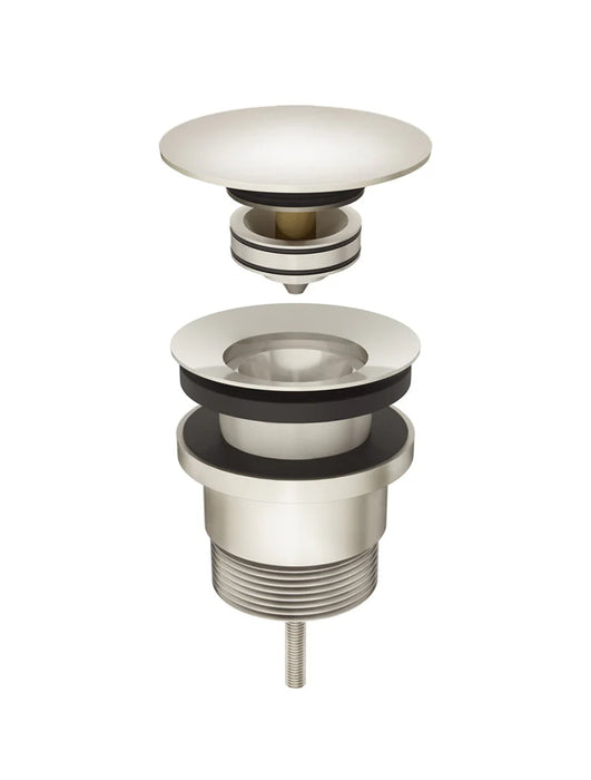 Meir Universal All-in-one Pop up Waste Bath & Basin, Brushed Nickel
