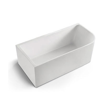 BNK Modica 1700 Acrylic Left Hand Corner Bath - Matte White
