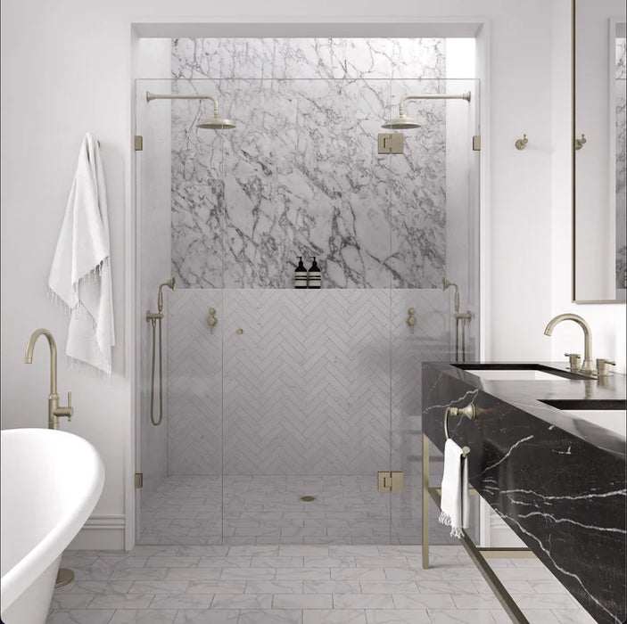 Meir Harrington Shower Head Brushed Nickel