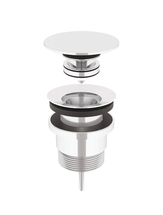 Meir Universal all-in-one Pop up Waste Bath & Basin, Chrome