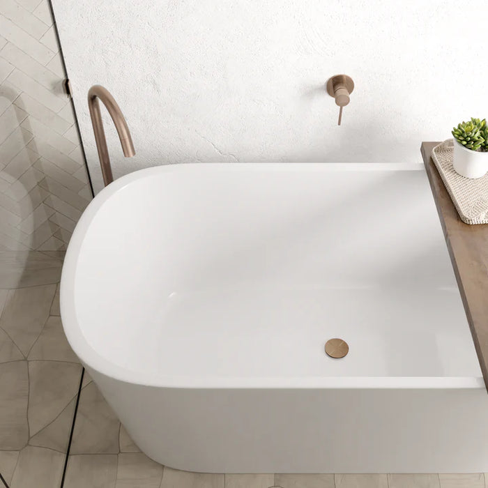 Meir Universal all-in-one Pop up Waste Bath & Basin, Champagne