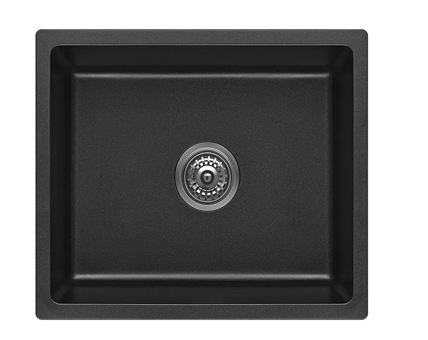 Bella Vista Fomos Sink - 550 x 450mm Black