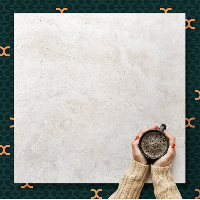 600x600 Alba White Matt Porcelain Tile [1.44m2]