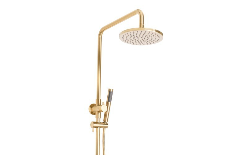 Adp Bloom Shower Set, Brushed Brass