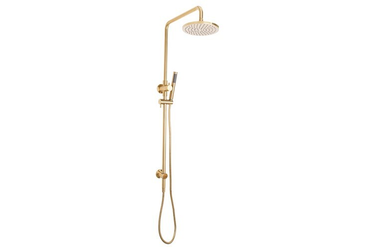 Adp Bloom Shower Set, Brushed Brass