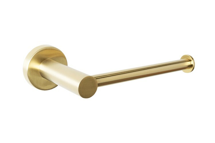 Adp Bloom Toilet Roll Holder, Brushed Brass