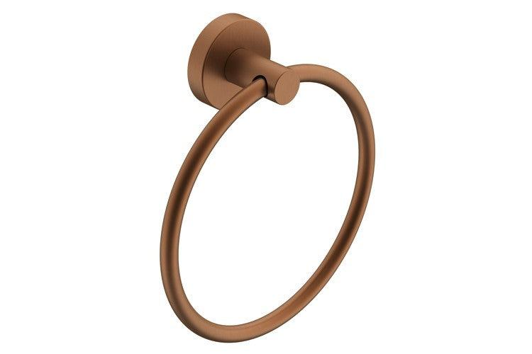 ADP Soul Hand Towel Ring, Brushed Copper