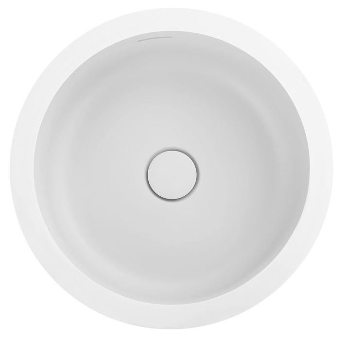 Bella Vista Kalos Undermount Basin 400 x 400 x 155mm Matte White