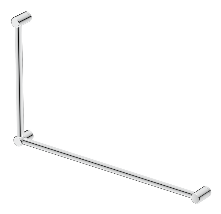 Mica Care DDA 600x1000mm - 90 Degree Grab Rail - Chrome