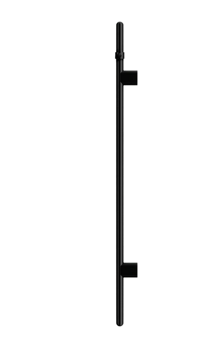 Meir Heated Vertical Towel Rail, Matte Black