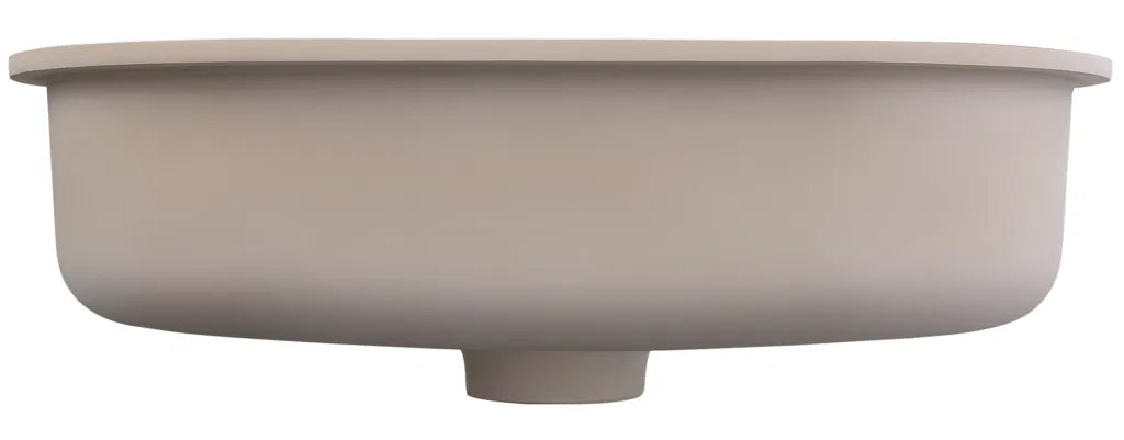 Bella Vista Doros Undermount Basin 530 x 320 x 168mm Latte