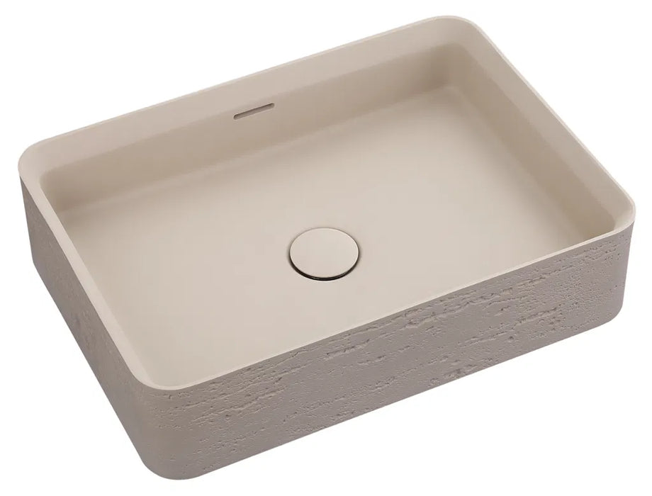 Bella Vista Astera Basin 500 x 360 x 120mm Latte