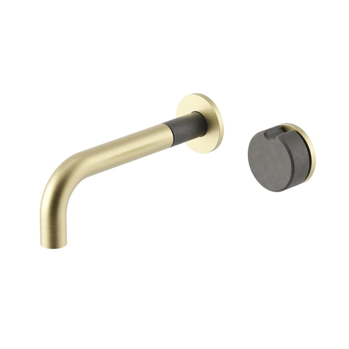 Meir X Nood Co. Alchemy Progressive Combination Wall Mixer Tiger Bronze / Mid Tone Grey