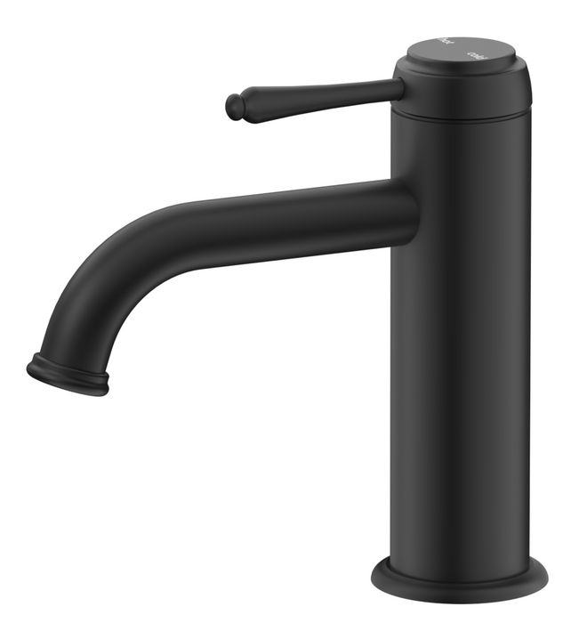 Bella Vista Mica Heritage Basin Mixer Black