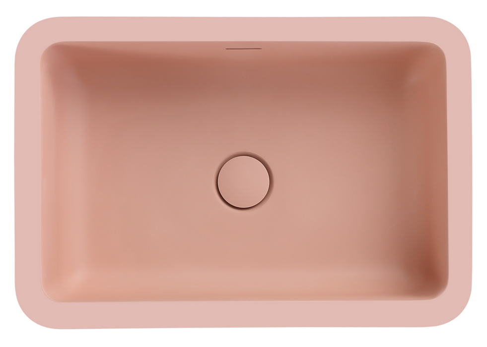 Bella Vista Thalios Undermount Basin 530 x 360 x 168mm Rose