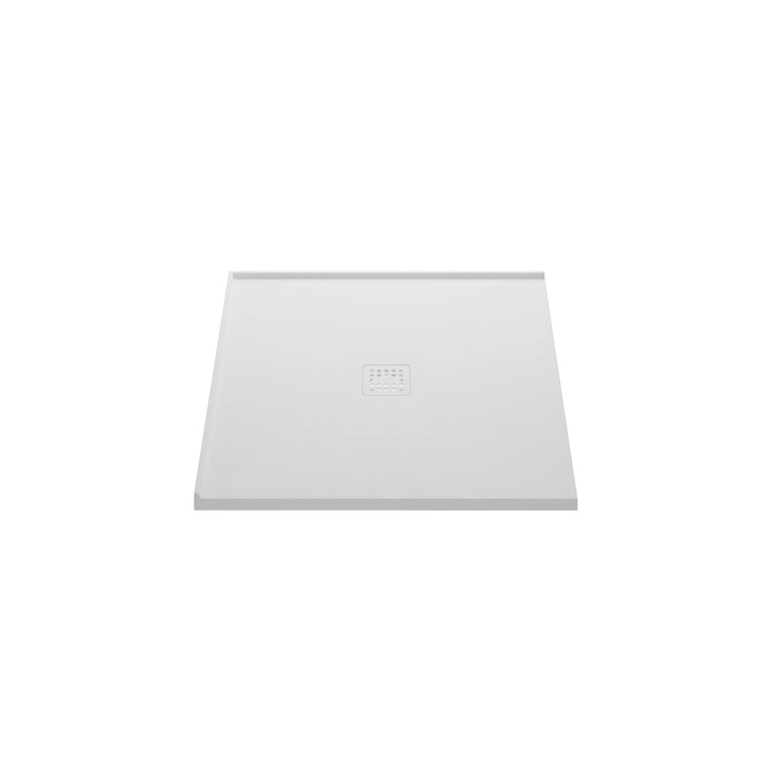 Domus Living 912x912 Pietra Bianco Shower Floor - 2 Lips - L/R Corner