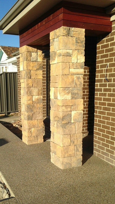 Veneer Stone Dry Stack Collection Earth Corners [1 Linear Metre per Box]