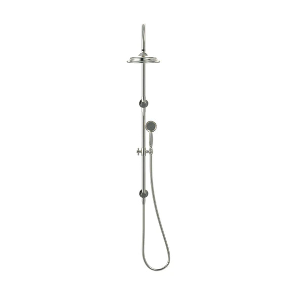 Meir Harrington Shower Rail Set Brushed Nickel
