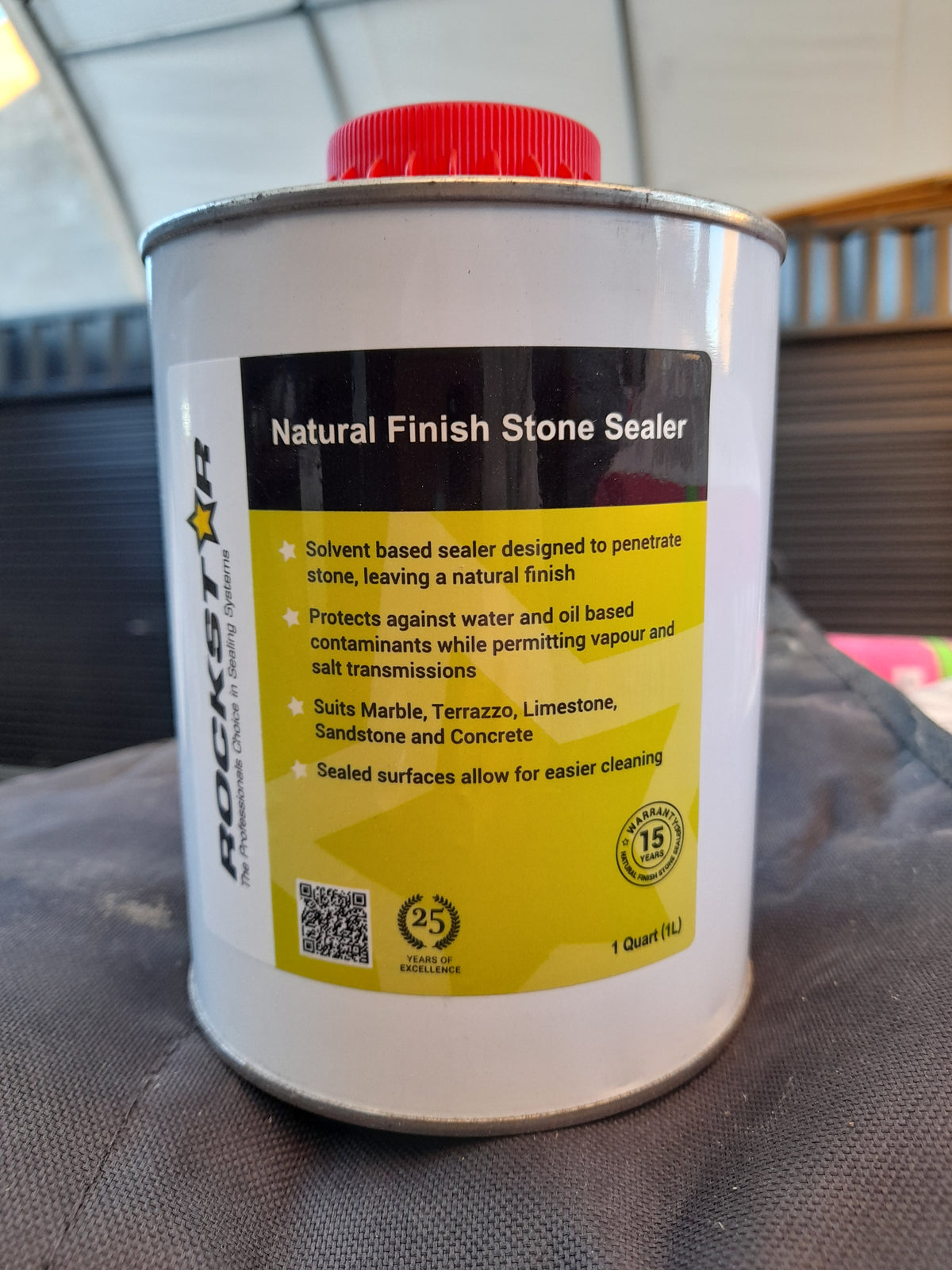 Rockstar Natural Finish Stone Sealer Solvent Based 5lt — Yeomans