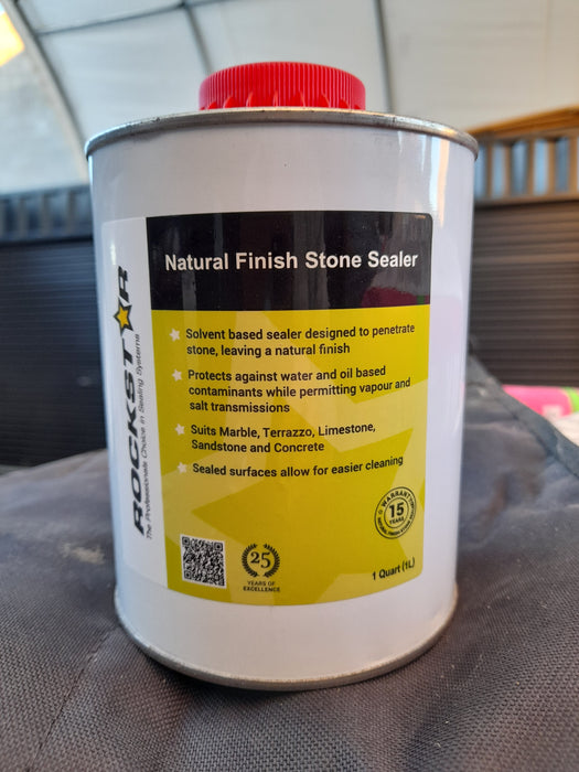 Rockstar Natural Finish Stone Sealer Solvent Based 5lt