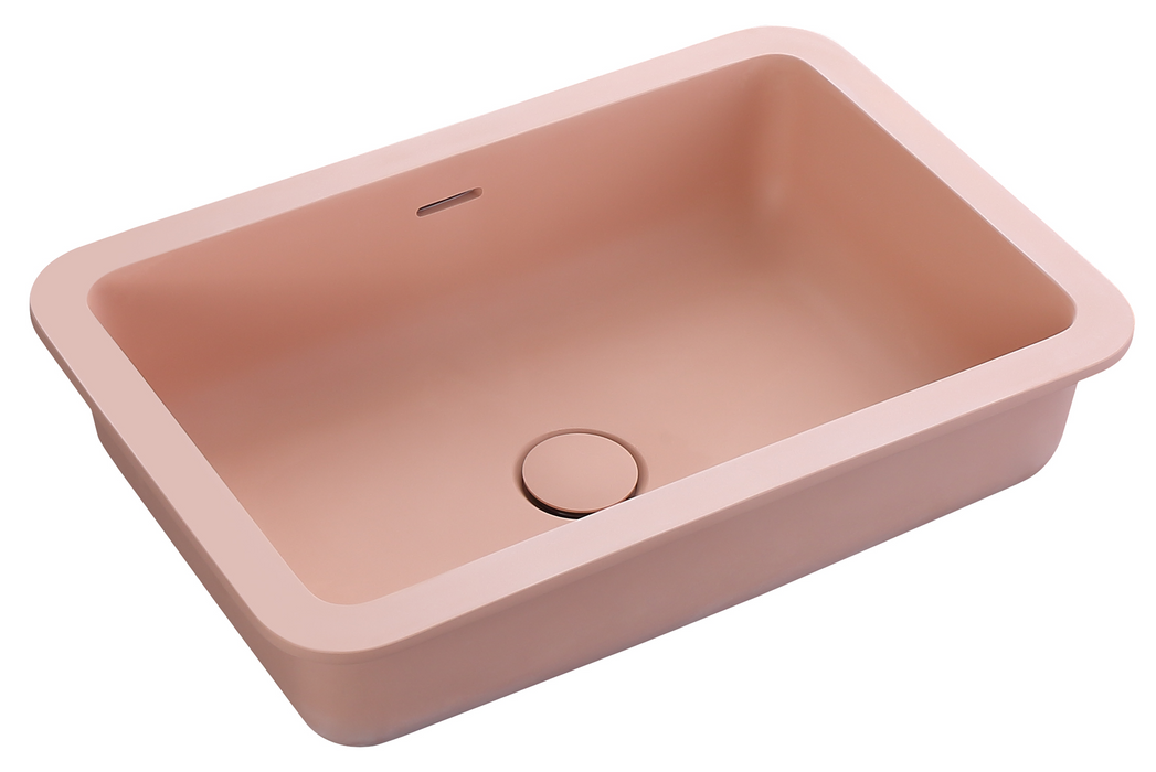 Bella Vista Thalios Undermount Basin 530 x 360 x 168mm Rose