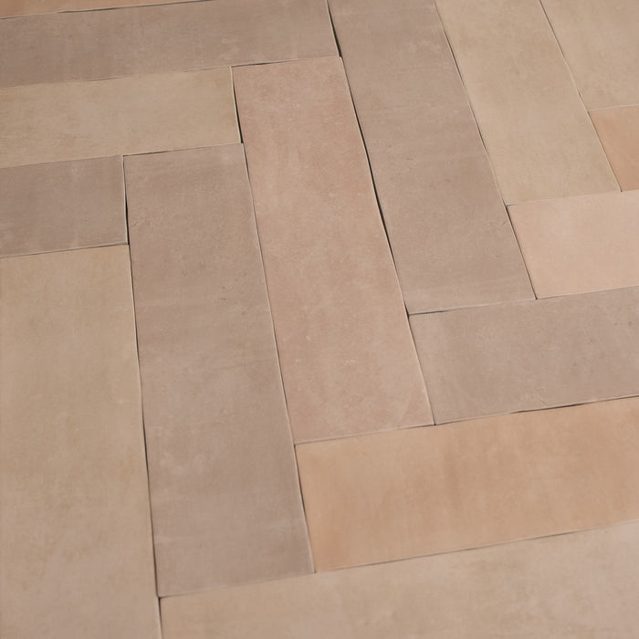 62x250x10.6mm Clay Terra Matt Tile [priced per piece/sold in full boxes of 20 pieces]