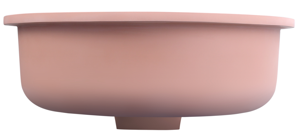 Bella Vista Kalos Undermount Basin 400 x 400 x 155mm Rose