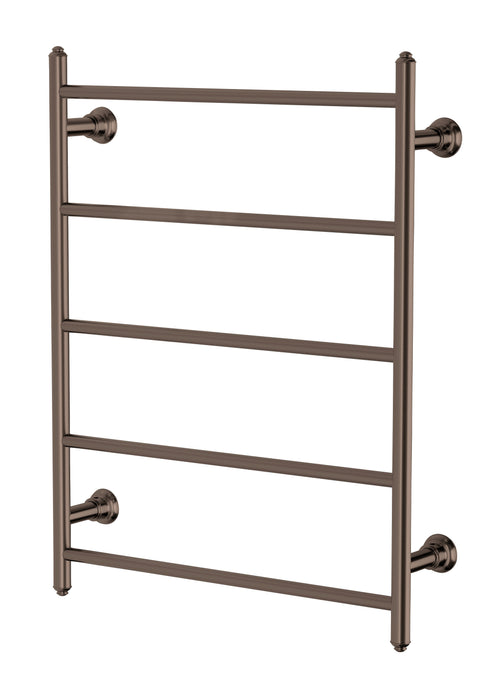 Phoenix Cromford Heated Towel Ladder 550mm x 750mm Brushed Bronze
