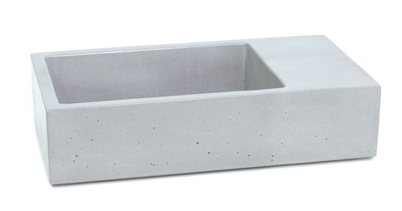 New Form Powder Room Petite Vessel Basin  - Storm [Specify if Tap Hole Required]