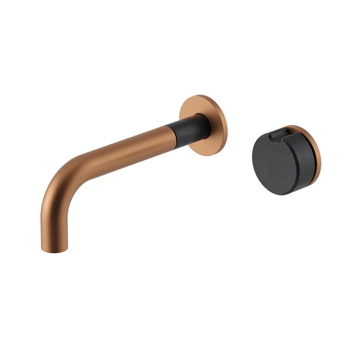 Meir X Nood Co. Alchemy Progressive Combination Wall Mixer Lustre Bronze / Storm