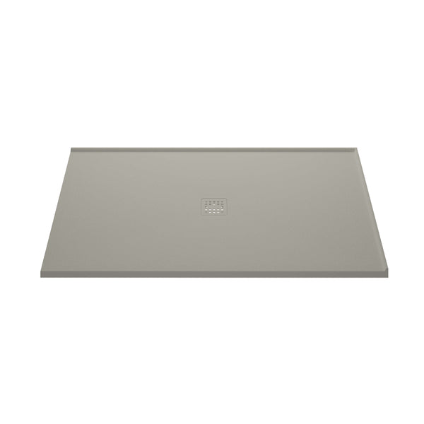 Domus Living 912x1520 Pietra Grigio Ash Shower Floor - 2 Lips - Right Corner